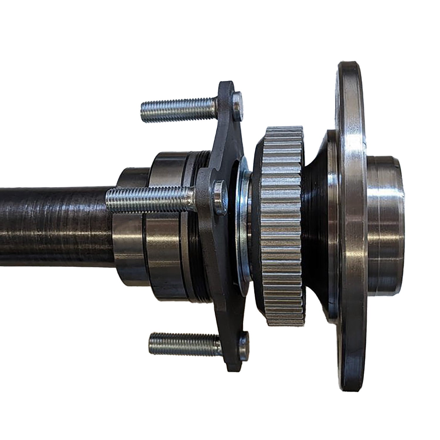 Chromoly Rear Axle Kit Dana 44 Narrow Track W/Elocker Right Hand 33.25 Long D44 JL Rubicon 33.25 Inch Right Hand Small Bearing SET10 (Dre) 32  Spline 4340 Rear Axle Kit Double Drilled Yukon Gear
