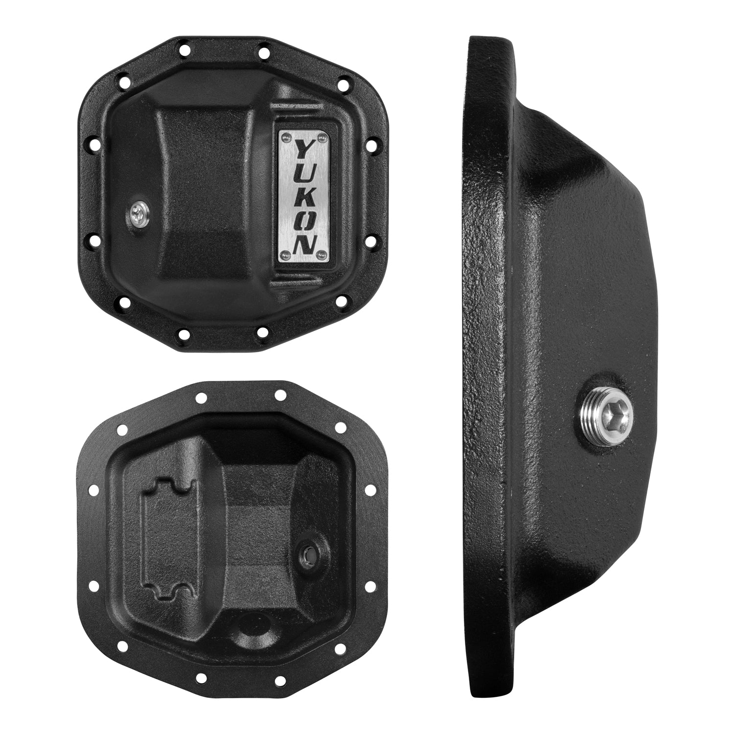 Stage 2 Jeep JL Re-Gear Kit W/Covers For Dana 30/35 4.56 Ratio 24 Spline JL Non-Rubicon M200 Rear/ M186 Front Stage 2 Gear Kit Package 4.56 Ratio W/ F&R Covers Yukon Gear