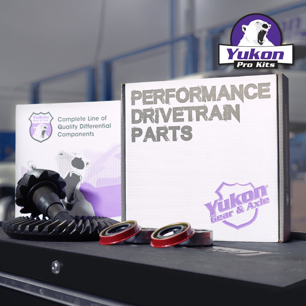 8.8 Inch Ford 4.11 Rear Ring & Pinion Install Kit 2.99 Inch OD Axle Bearings & Seals 8.8 Inch Ford 4.11 Rear R&P Gear/ Install Kit Package W/ Ak 1561 (2.985 Inch Od) '10&Dwn F150& Suv W/O Irs Yukon Gear