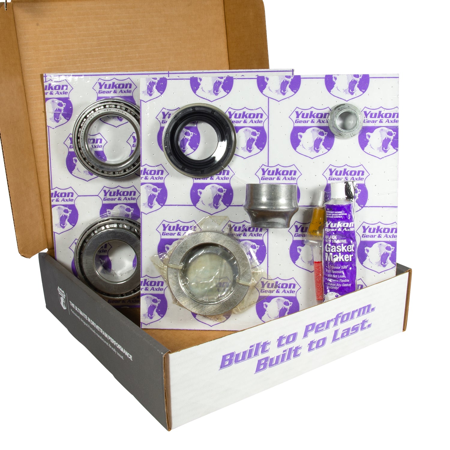 9.75 Inch Ford 3.55 Rear Ring & Pinion Install Kit Axle Bearings & Seal 9.75 Inch Ford 3.55 Rear R&P Gear/ Install Kit Package W/ Ak 1561 '11-'19 Trucks Yukon Gear
