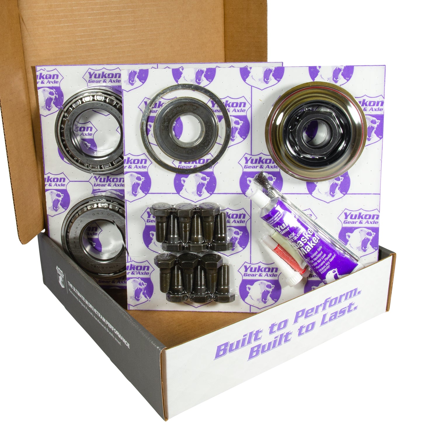 11.25 Inch Dana 80 4.11 Rear Ring & Pinion Install Kit 4.375 Inch OD Head Bearing D80/ 11.25 Inch Dana 4.11 Rear R&P Gear/ Install Kit Package 4.375 Inch OD Head Bearing Yukon Gear