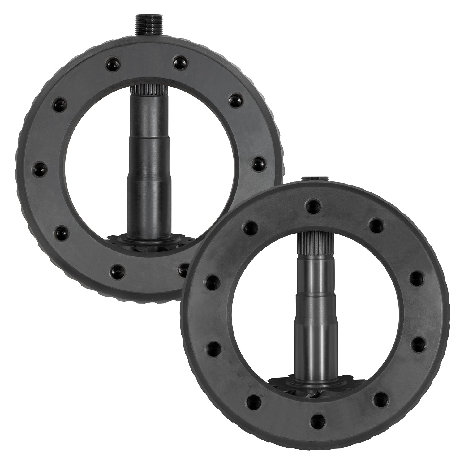 Ring & Pinion Gear Kit Package Front & Rear With Install Kits - Toyota 8 Inch /8 Inch IFS Toyota 05-15 Tacoma 07-09 Fj W/ Locker (8 Inch /8 Inch ) 4.56 Ratio Gear Package (Fits 3.73&Down Front Case) Yukon Gear