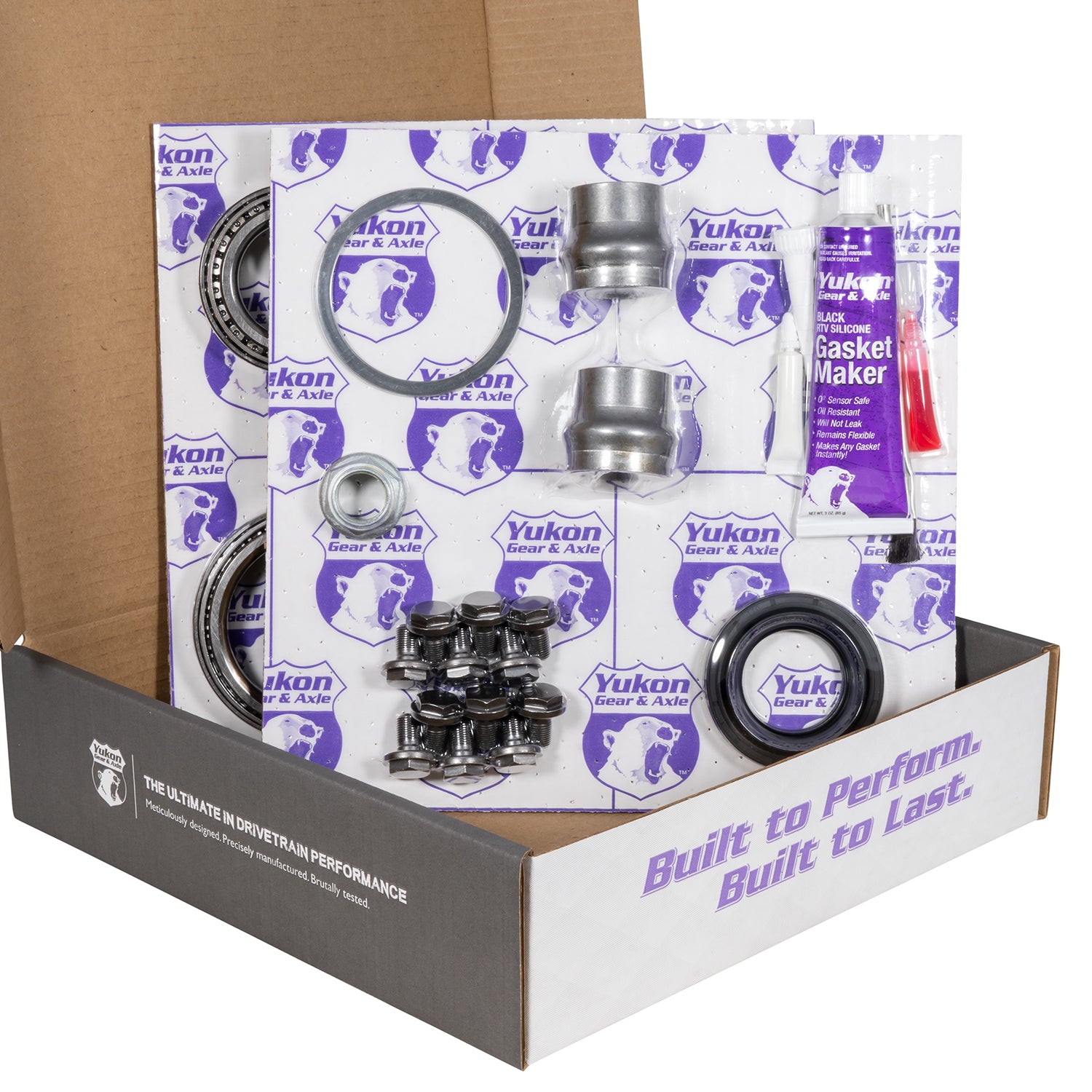 Ring & Pinion Gear Kit Package Front & Rear With Install Kits - Toyota 8.2/8 Inch IFS Toyota 2010& Up 4RUNNER/ Fj Cruiser W/ Locker (8.2/8 Inch ) 4.56 Gear Package (For 3.73& Dwn Front Case) Yukon Gear