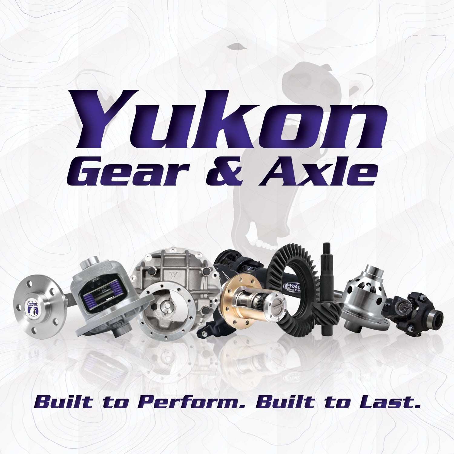 High Performance Ring & Pinion Set Dana 50 Reverse Rotation 4.11 Ratio D50 4.10 Rev R&P Yukon Gear