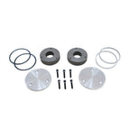 Hardcore Drive Flange Kit Dana 60 35- Spline Outer Stubs Non-Engraved Caps Hardcore Flange Set D60 35 Spline Non-Engraved Both Sides Yukon Gear