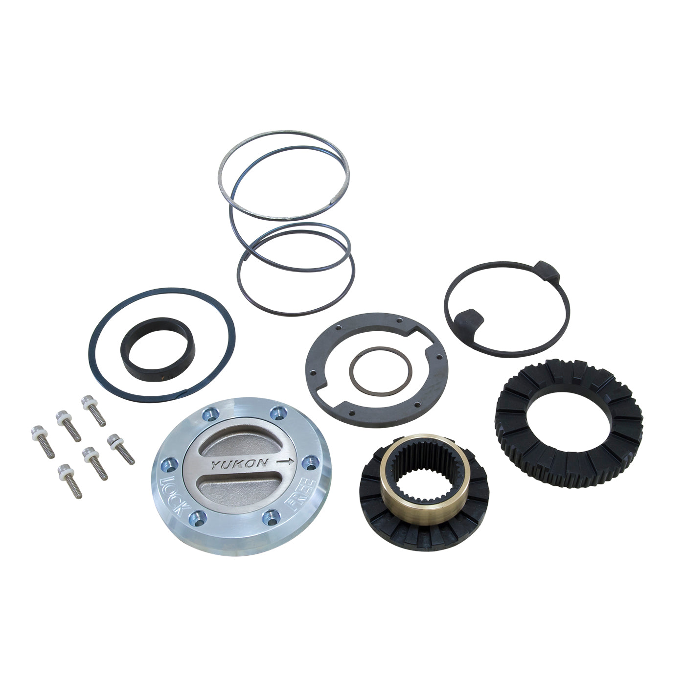 Hardcore Locking Hub Set Dana 60 35- Spline 1999-2004 Ford 1 Side Only D60 35 Spline Locking Hub (1 Side) '99-'04 Superduty Ford Yukon Gear