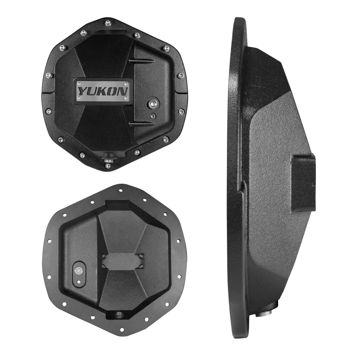 Hardcore Diff Covers For 11.5 & 11.8 GM Dodge RAM Differentials 11.5 Inch & 11.8 Inch AAM Nodular Iron Differential Cover GM Dodge RAM Applications Yukon Gear
