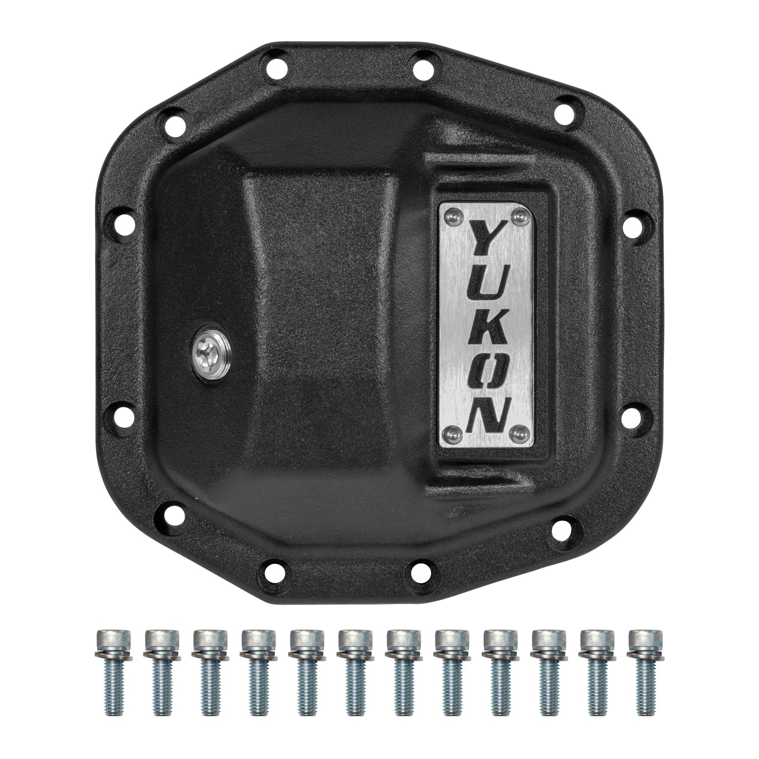 Hardcore Nodular Iron Cover For Jeep Wrangler JL Dana 30 JL D30 (M186) Nodular Iron Differential Cover 12 Bolt Yukon Gear