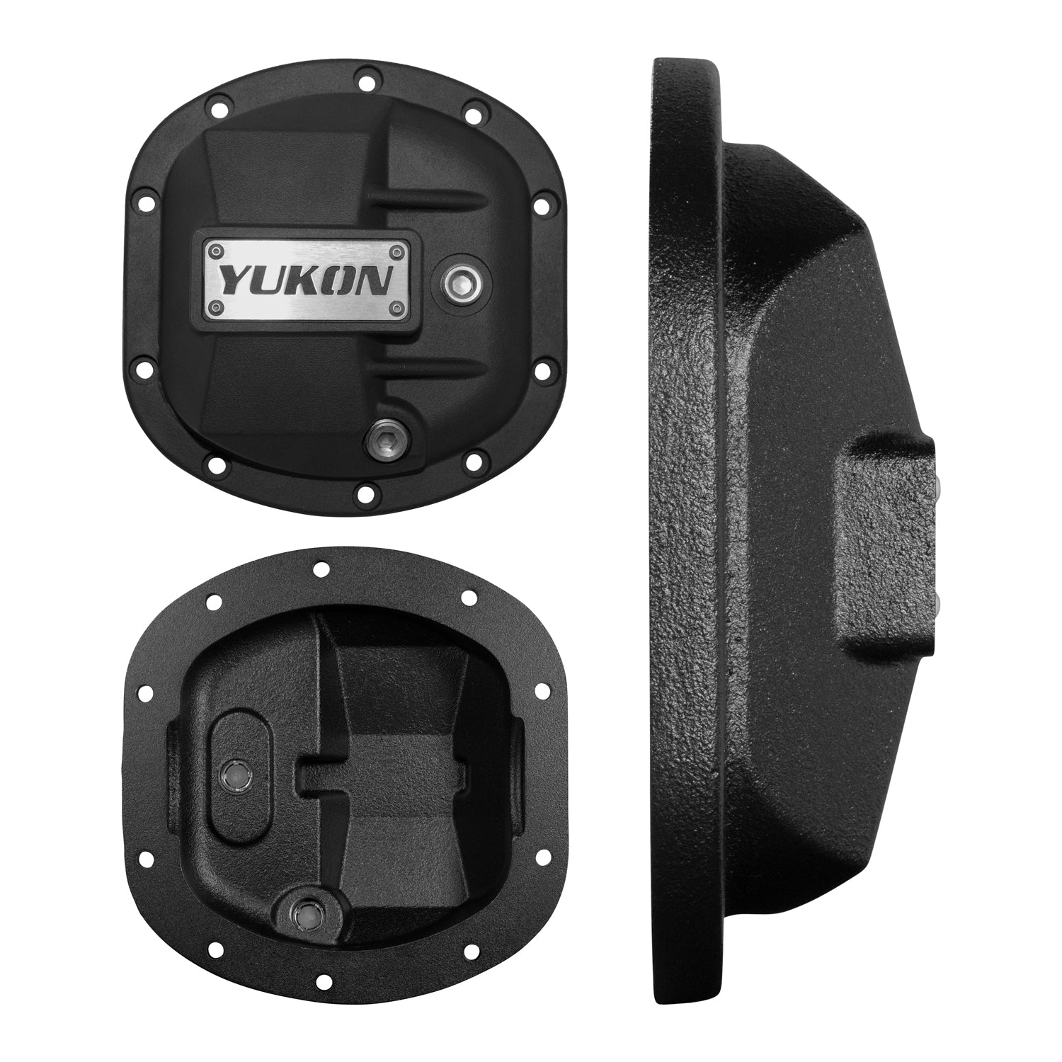 Hardcore Diff Cover For Dana 30 D30 Nodular Iron Differential Cover 10 Bolt Yukon Gear