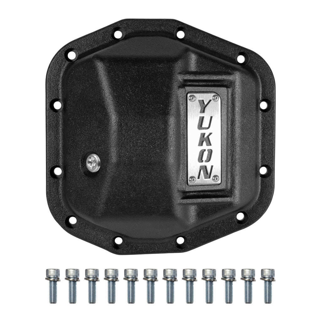 Hardcore Front Nodular Iron Cover For Jeep Wrangler JL Dana 44 Front JL D44 Front (M210) Nodular Iron Cover Yukon Gear