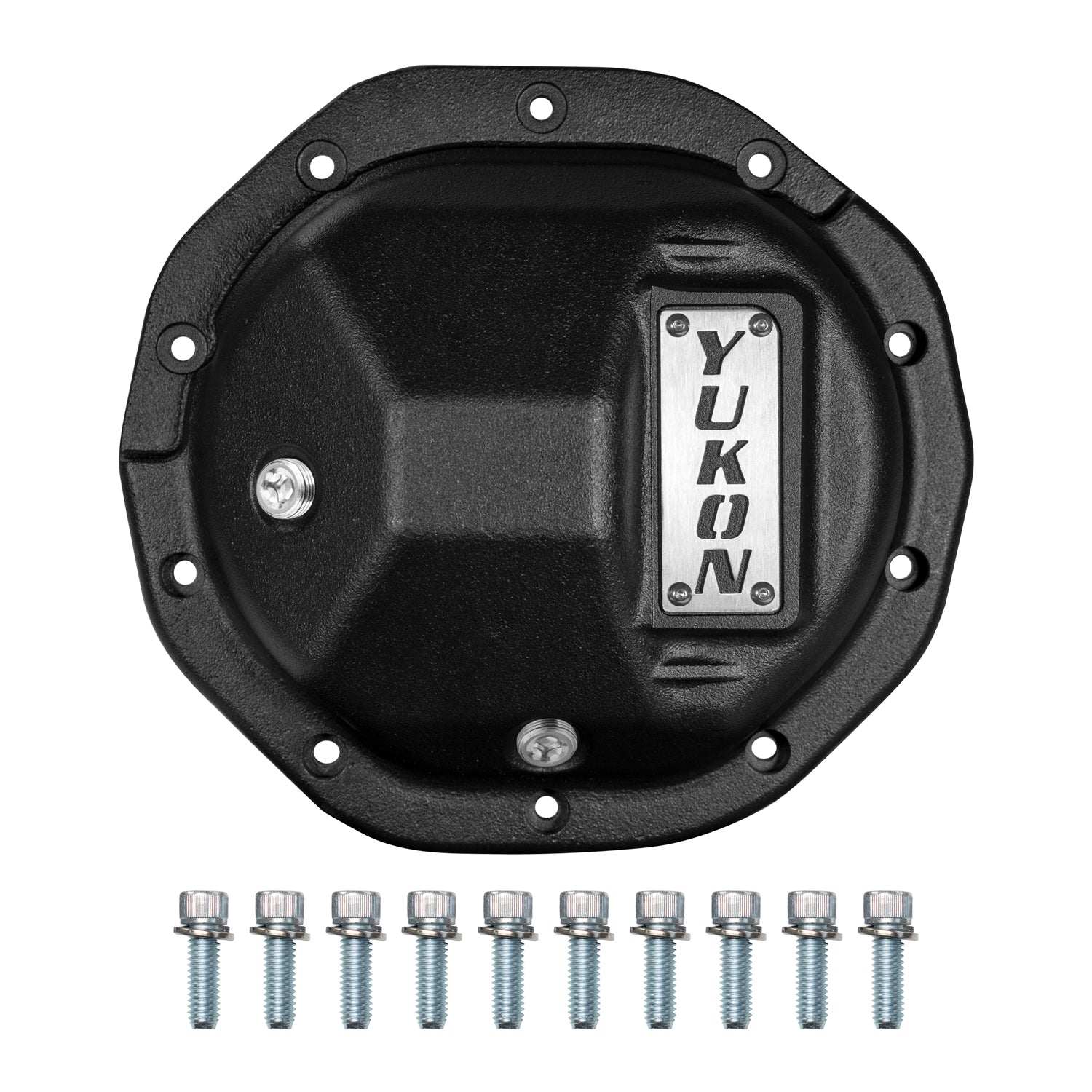 Rear Nodular Iron Cover For 8.5 Inch GM With 8mm Cover Bolts GM 8.6 Inch Rear Nodular Iron Diff Cover Late W/ M8 Bolts Yukon Gear