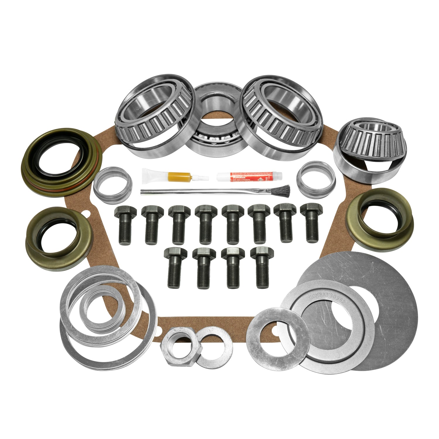 Master Overhaul Kit For Dana 60 And 61 Front Differential D60 & D61 Front Master Overhaul Kit (Incl Common Inner Axle Seals) Yukon Gear