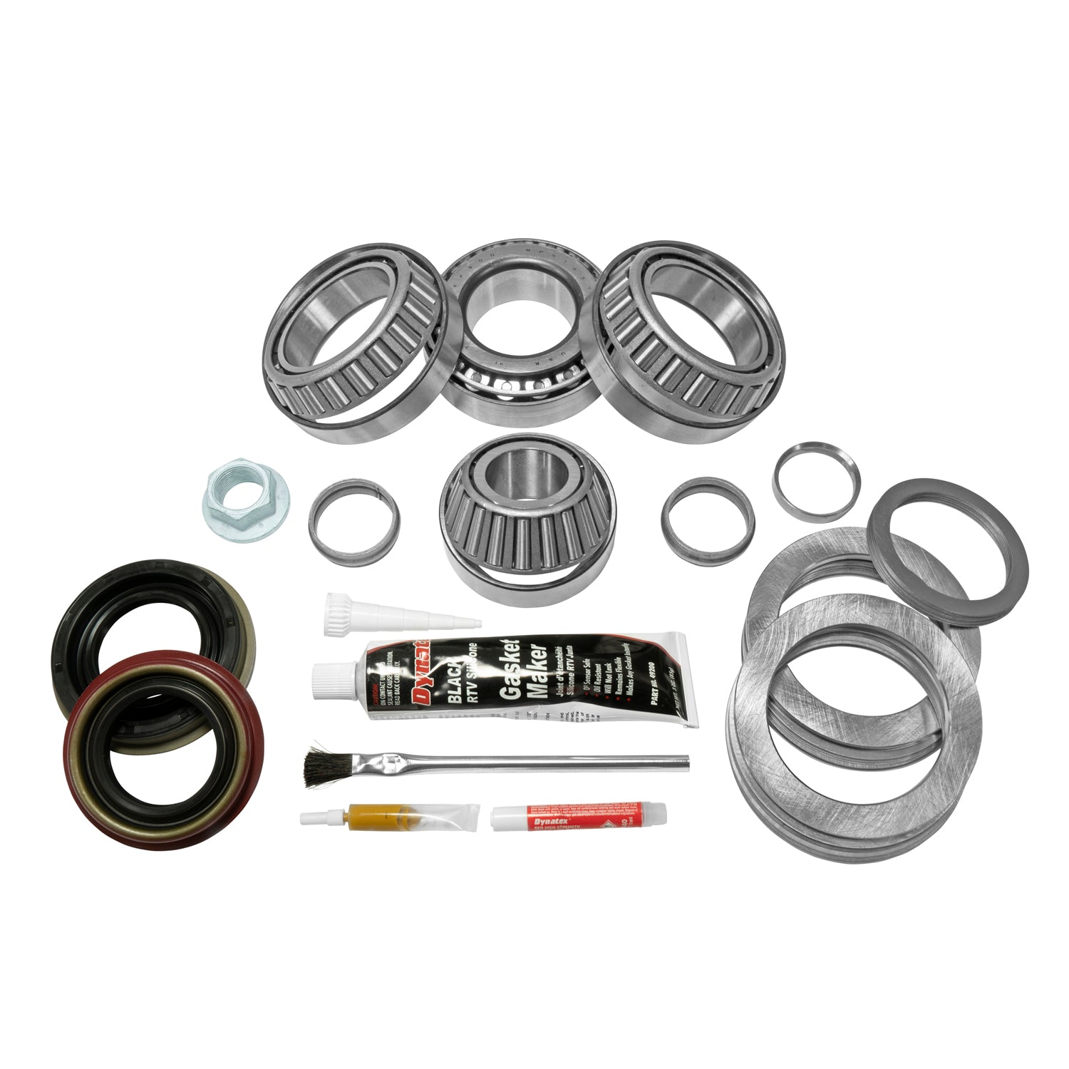 Master Overhaul Kit Ford 9.75 Inch Diff '08-'10 W/'11 & Up Ring & Pinion 9.75 Inch Ford '08-'10 Master Overhaul Kit W/ '11 & Up R&P Only Check Nut Thread Pitch Yukon Gear