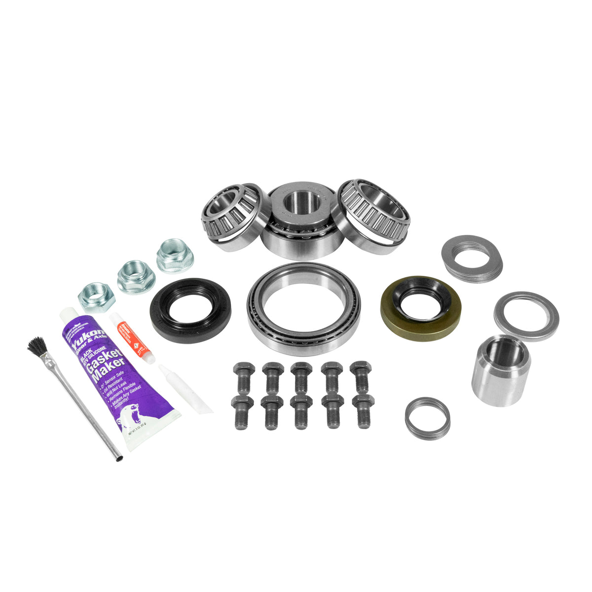 Master Overhaul Kit Toyota Tacoma/4Runner With OEM E-Locker Incl Spacer Tacoma & 4RUNNER W/ OEM E-Locker Master Overhaul Kit W/ Solid Spacer (Not T100) Yukon Gear