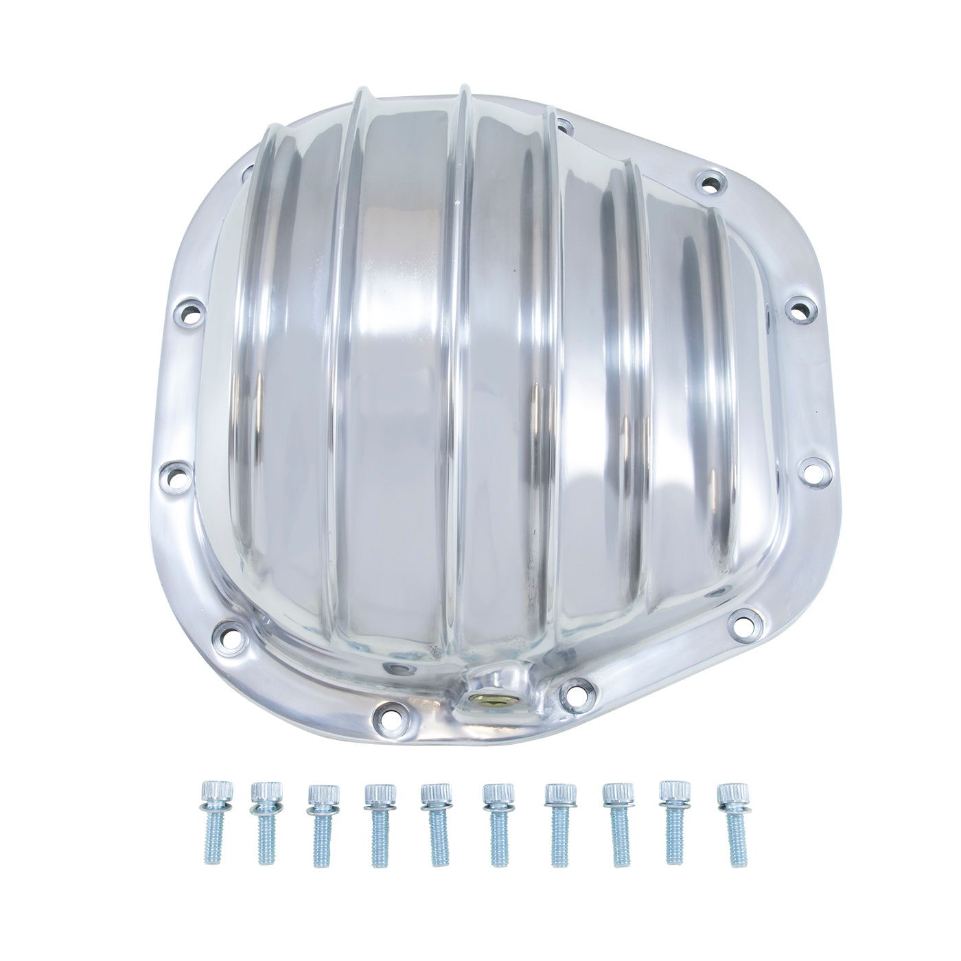 Polished Aluminum Cover Ford 10.25 Inch And 10.5 Inch Ford 10.25' & 10.5 Inch Ford Polished Aluminum Cover Yukon Gear