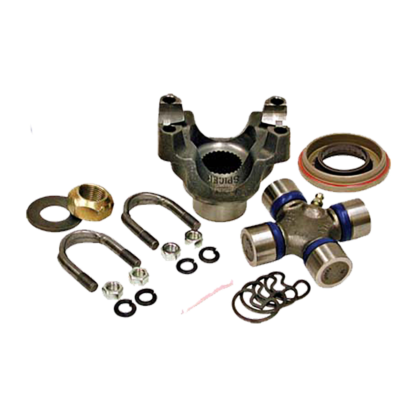 Replacement Trail Repair Kit For Dana 60 W/1350 Size U/Joint And U-Bolts D60 1350 (U-Bolt) W/5-178X Trail Repair Kit Yoke Yukon Gear