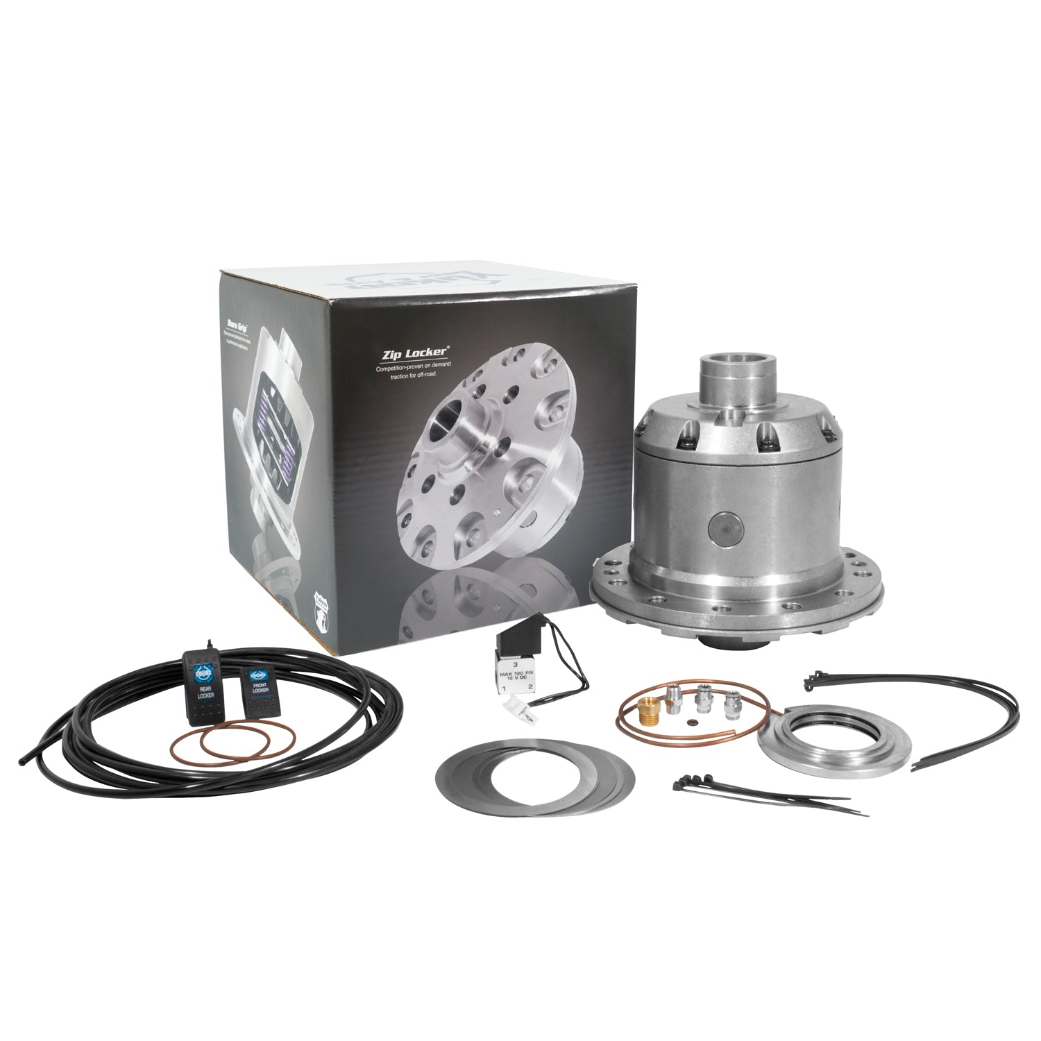 Zip Locker For Dana 60 With 35 Spline Axles 4.10 & Down D60 4.10 & Dwn 35 Spline Zip Locker Yukon Gear