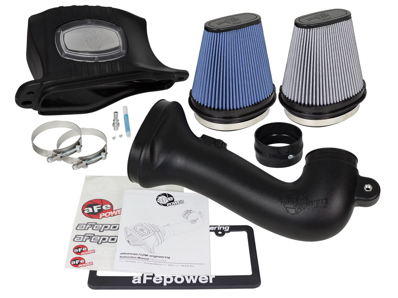 Air Intake System 15- Corvette 6.2L 52-74202-1 - Apollo Off-Road