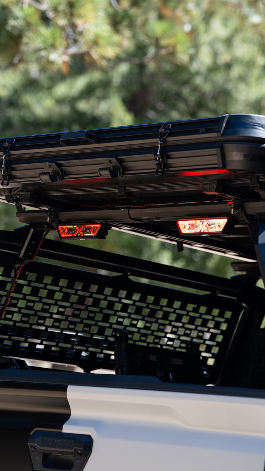 AlphaRex Arrow-X Multi-functional Off-Road Chase Light - Black Smoke - Apollo Off-Road