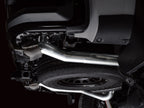 AWE 0FG Catback Split Rear Exit Exhaust for 4th Gen Silverado/Sierra 1500 6.2L (With Bumper Cutouts) - OE Tips - Apollo Off-Road