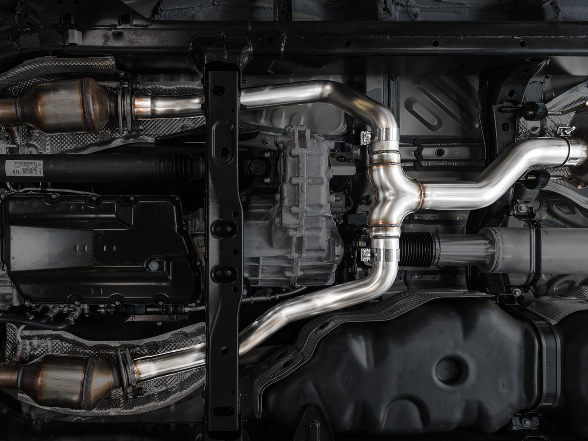 AWE 0FG Exhaust for 2022+ Toyota Tundra - BashGuard Only - Apollo Off-Road