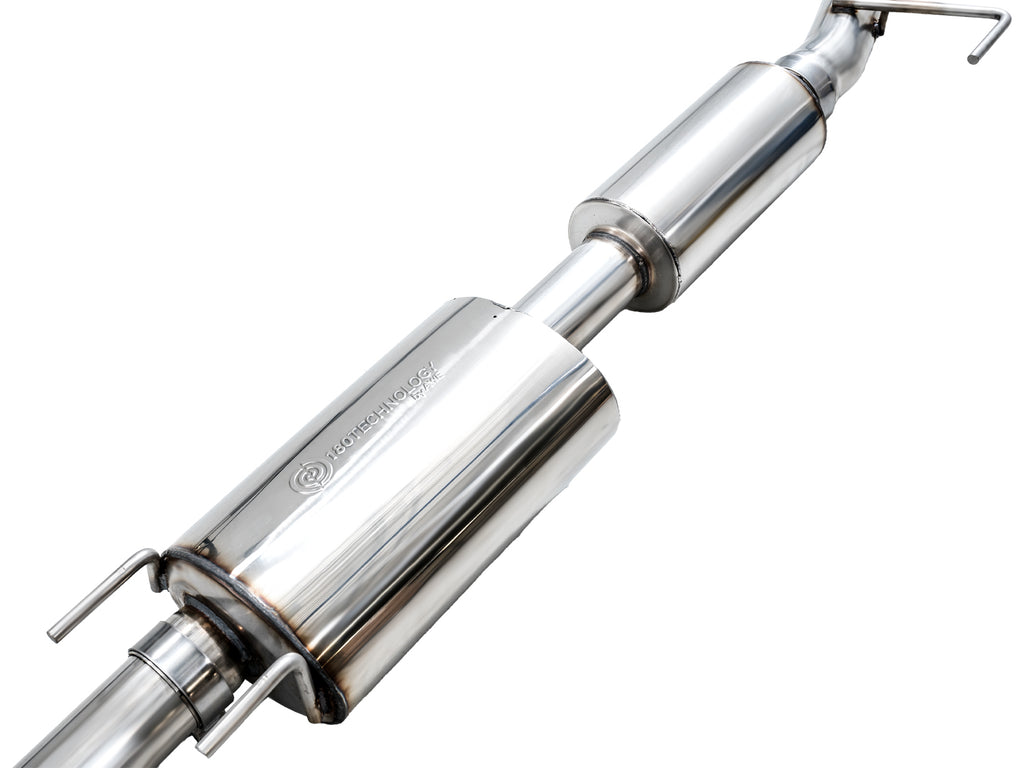 AWE 0FG Exhaust for 2022+ Toyota Tundra - Dual Chrome Silver Tips - Apollo Off-Road