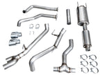 AWE 0FG Exhaust for 2022+ Toyota Tundra - Dual Chrome Silver Tips - Apollo Off-Road