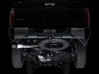AWE 0FG Exhaust for 2022+ Toyota Tundra - Dual Diamond Black Tips - Apollo Off-Road