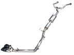 AWE 0FG Exhaust for 2022+ Toyota Tundra - Dual Diamond Black Tips - Apollo Off-Road