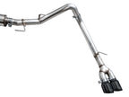 AWE 0FG Exhaust for 2022+ Toyota Tundra - Dual Diamond Black Tips - Apollo Off-Road
