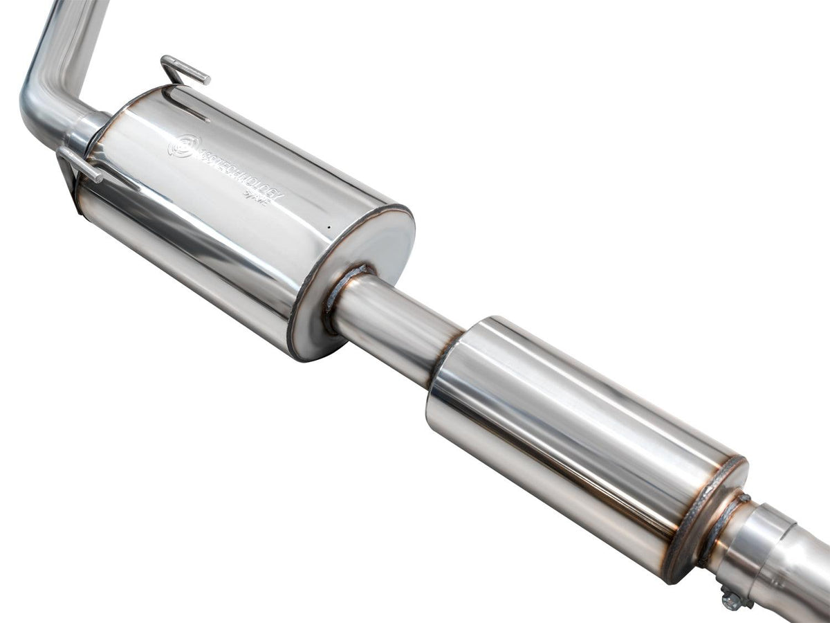 AWE 0FG Exhaust for 4th Gen Toyota Tacoma - Dual Chrome Silver Tips - Apollo Off-Road