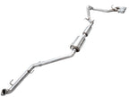 AWE 0FG Exhaust for 4th Gen Toyota Tacoma - Dual Chrome Silver Tips - Apollo Off-Road