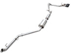 AWE 0FG Exhaust for 4th Gen Toyota Tacoma - Dual Diamond Black Tips - Apollo Off-Road