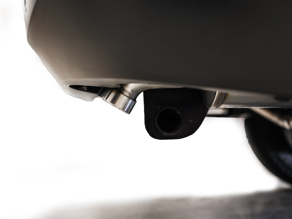 AWE 0FG Exhaust for Subaru Outback 2.4T - Dual BashGuards - Apollo Off-Road