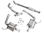 AWE 0FG Exhaust for Subaru Outback 2.4T - Dual BashGuards - Apollo Off-Road
