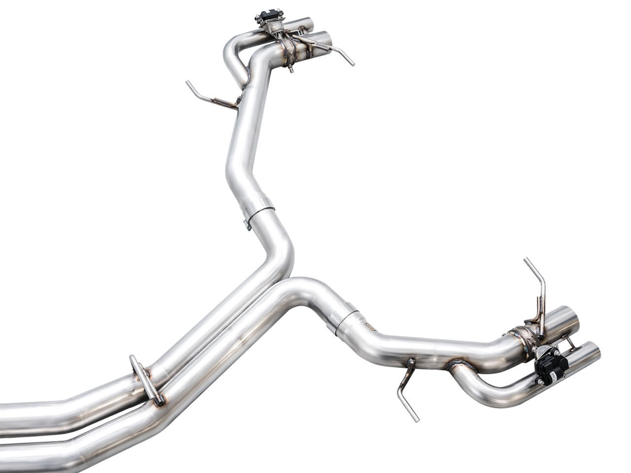AWE SwitchPath Exhaust for C8 Audi RS 6-RS 7 - Diamond Black RS-style Tips - Apollo Off-Road