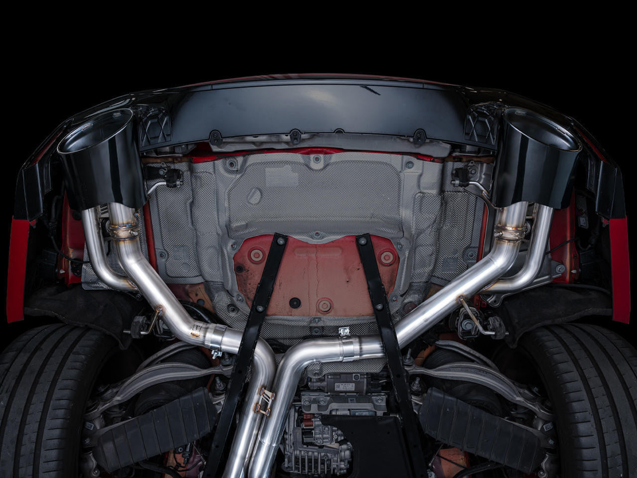AWE SwitchPath Exhaust for C8 Audi RS 6-RS 7 - Diamond Black RS-style Tips - Apollo Off-Road