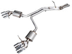 AWE Touring Edition Catback Exhaust for '19-'21 Porsche Macan 3.0T/2.9TT - Chrome Silver Tips - Apollo Off-Road