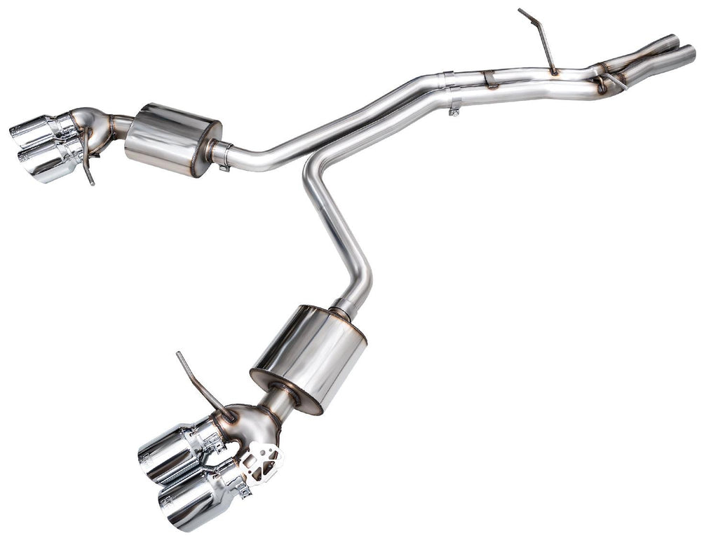 AWE Touring Edition Catback Exhaust for '22+ Porsche Macan 2.9TT - Chrome Silver Tips - Apollo Off-Road