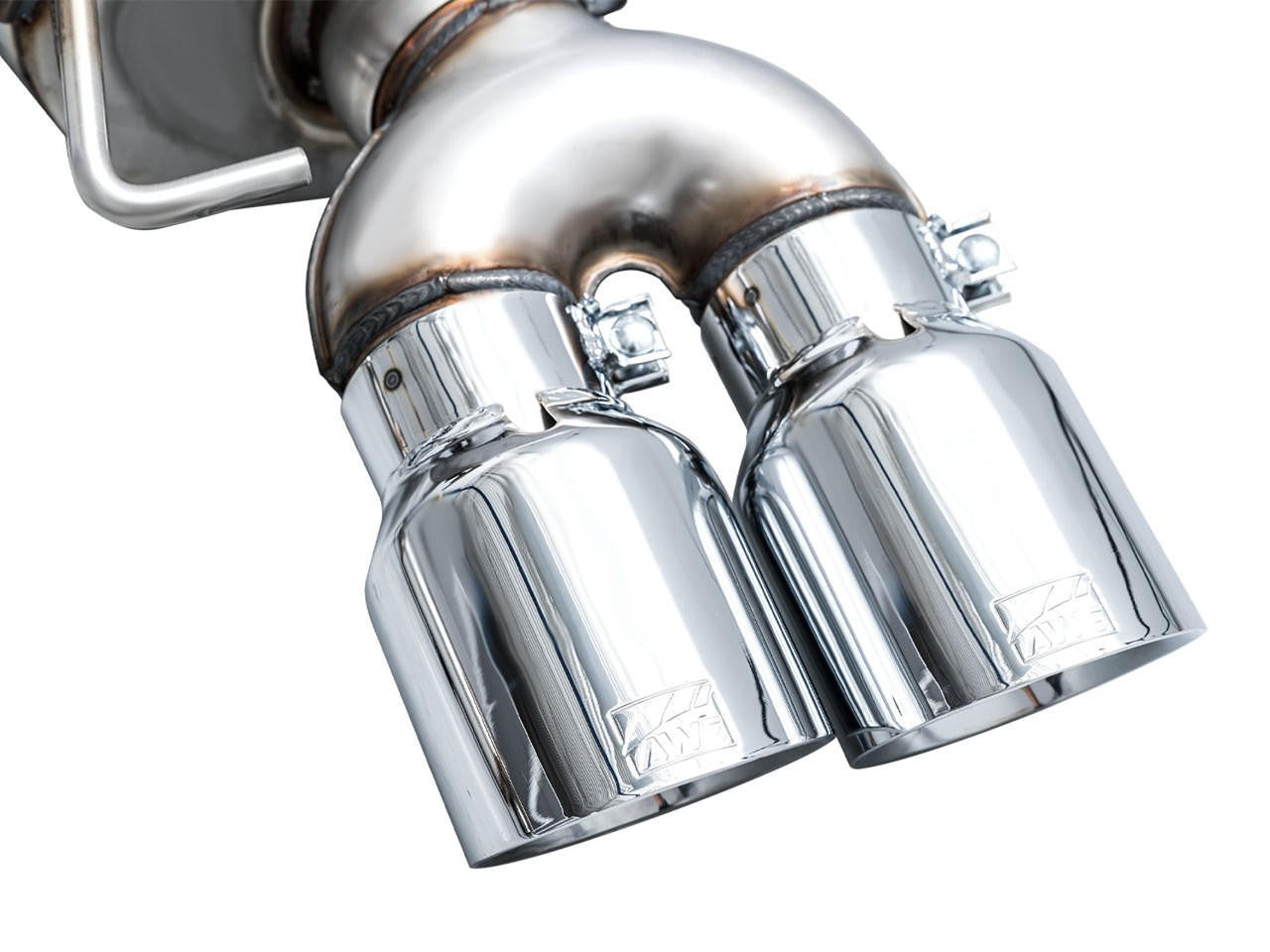 AWE Touring Edition Exhaust for Audi C8 S6-S7 - Chrome Silver Tips - Apollo Off-Road