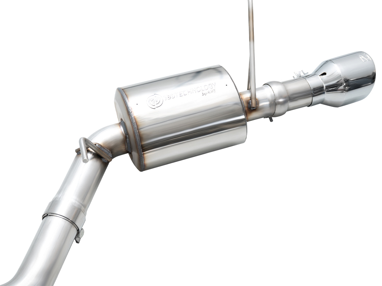AWE Touring Edition Exhaust for Dodge Durango 5.7 - Chrome Silver Tips - Apollo Off-Road
