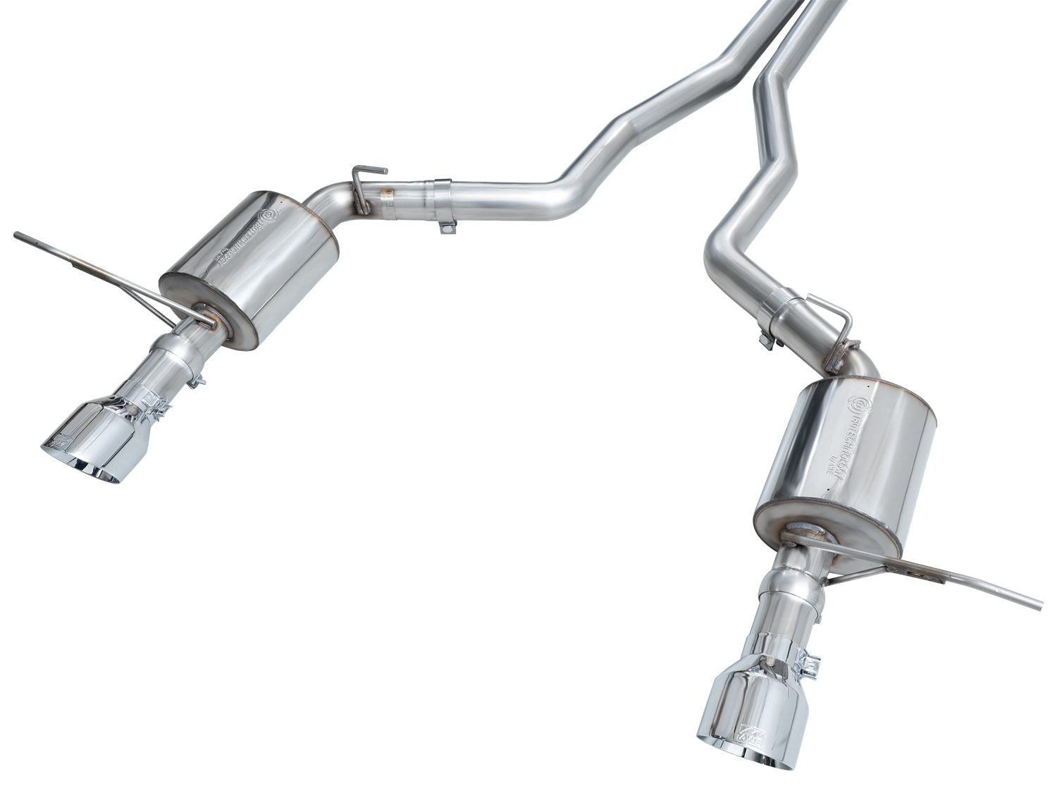 AWE Touring Edition Exhaust for Dodge Durango 5.7 - Chrome Silver Tips - Apollo Off-Road