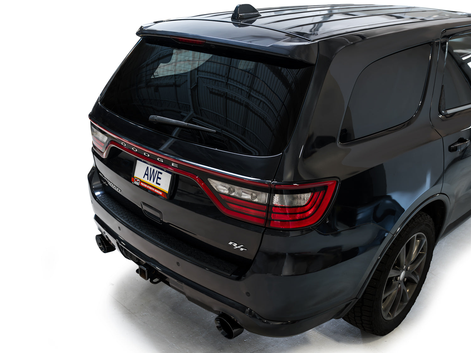 AWE Touring Edition Exhaust for Dodge Durango 5.7 - Diamond Black Tips - Apollo Off-Road