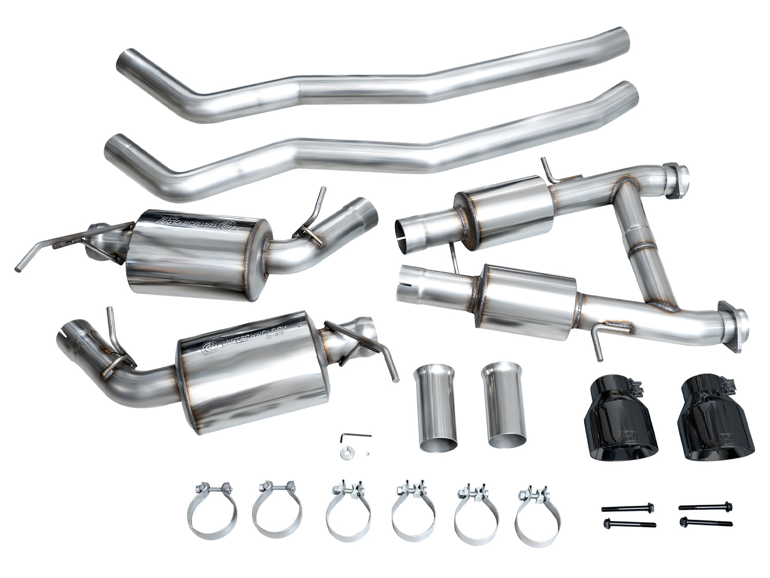 AWE Touring Edition Exhaust for Dodge Durango 5.7 - Diamond Black Tips - Apollo Off-Road