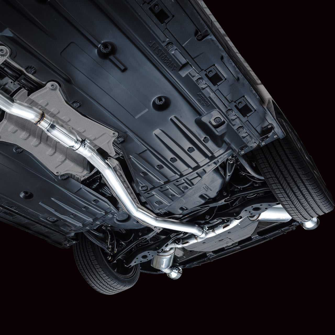 AWE Touring Edition Exhaust for FE1 Civic Si-DE4 Acura Integra - Chrome Silver Tips - Apollo Off-Road