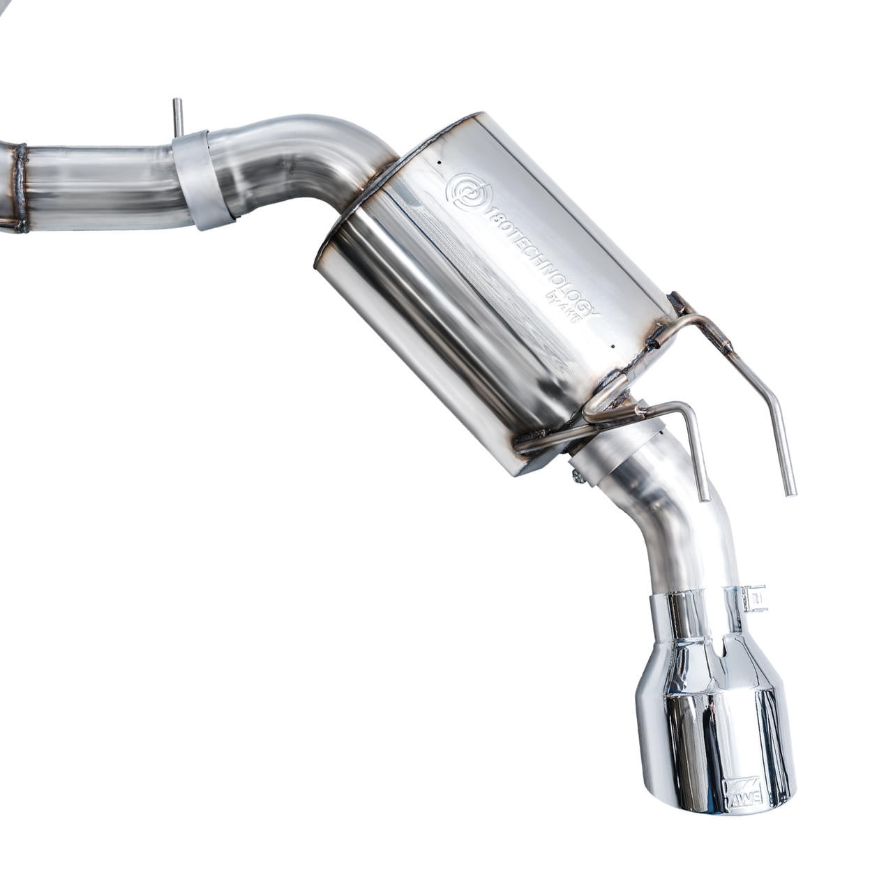 AWE Touring Edition Exhaust for FE1 Civic Si-DE4 Acura Integra - Chrome Silver Tips - Apollo Off-Road