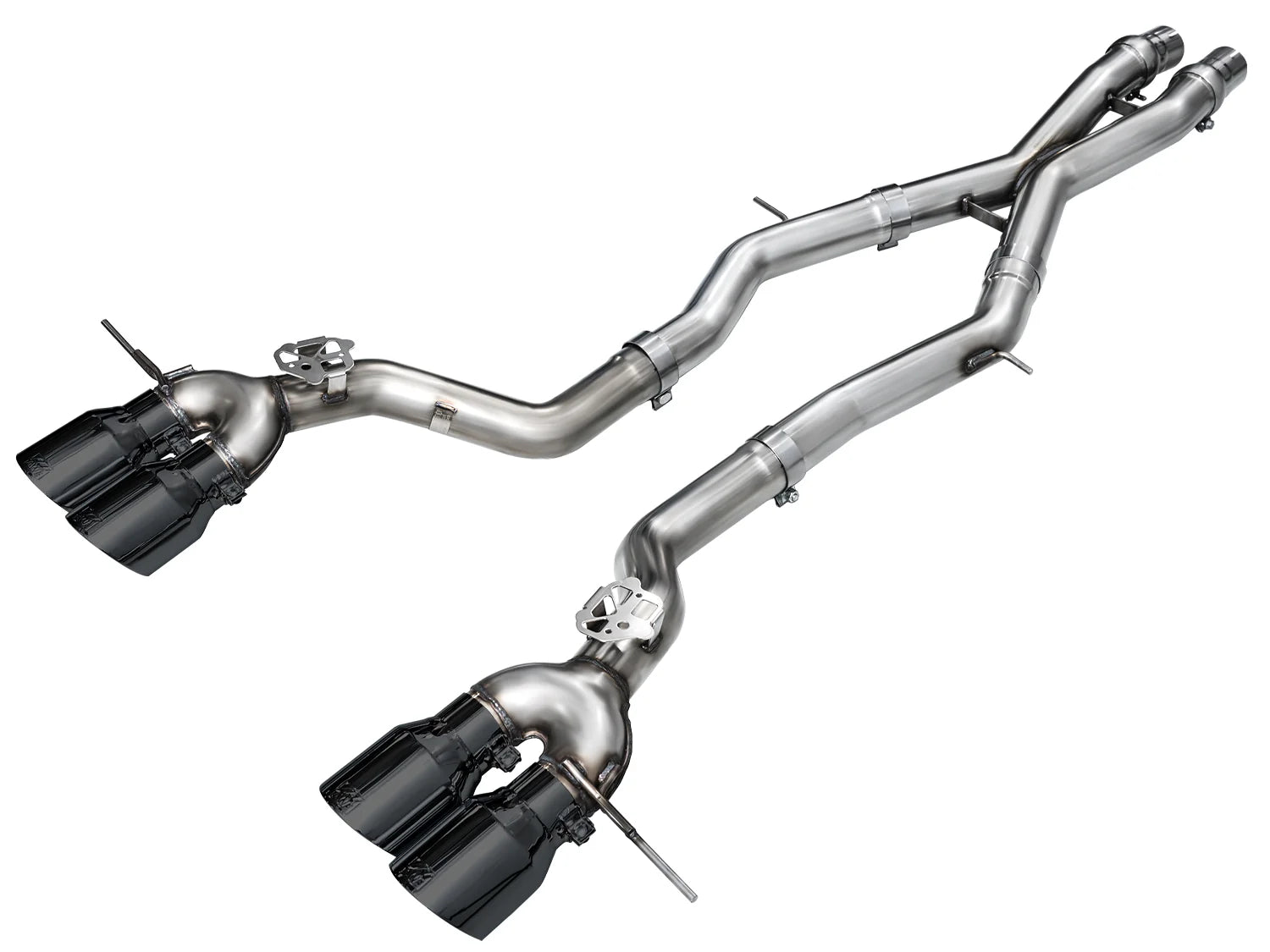 AWE Track Edition Exhaust for BMW G87 M2 - Diamond Black Tips - Apollo Off-Road