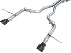 AWE Track Edition Exhaust for Dodge Durango 5.7 - Diamond Black Tips - Apollo Off-Road