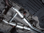 AWE Track Edition Exhaust for Dodge Durango 5.7 - Diamond Black Tips - Apollo Off-Road