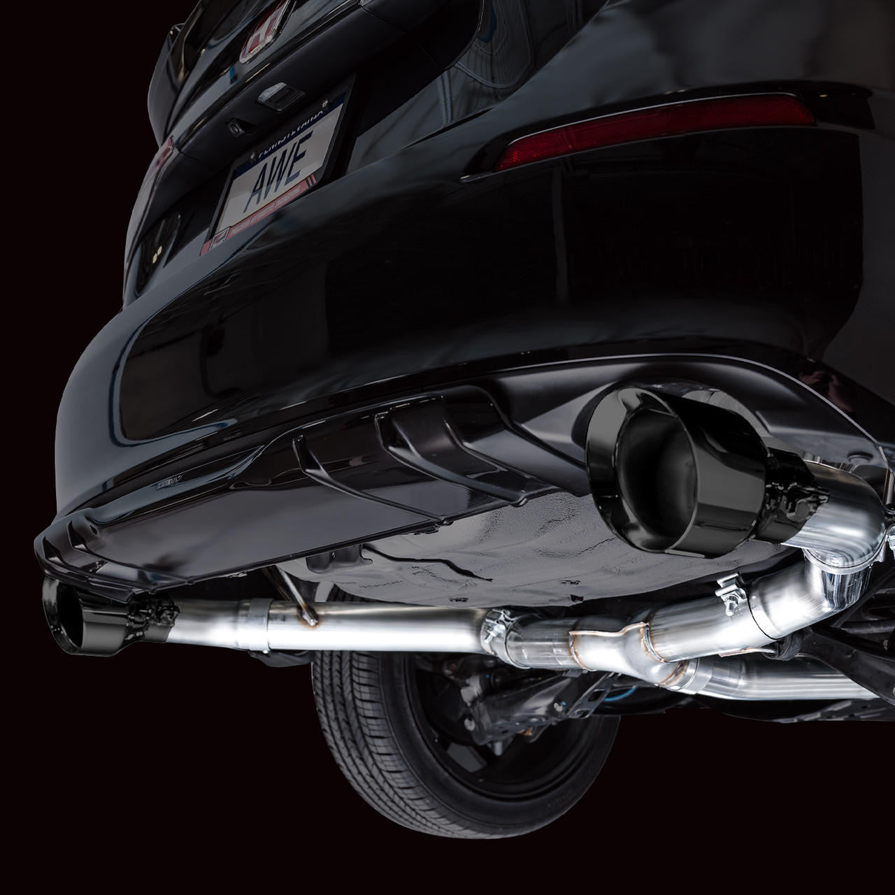 AWE Track Edition Exhaust for FE1 Civic Si-DE4 Acura Integra - Apollo Off-Road